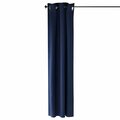 Furinno Collins Blackout Curtain, 42 x 84 in. - 1 Panel - Dark Blue FC66002DBL